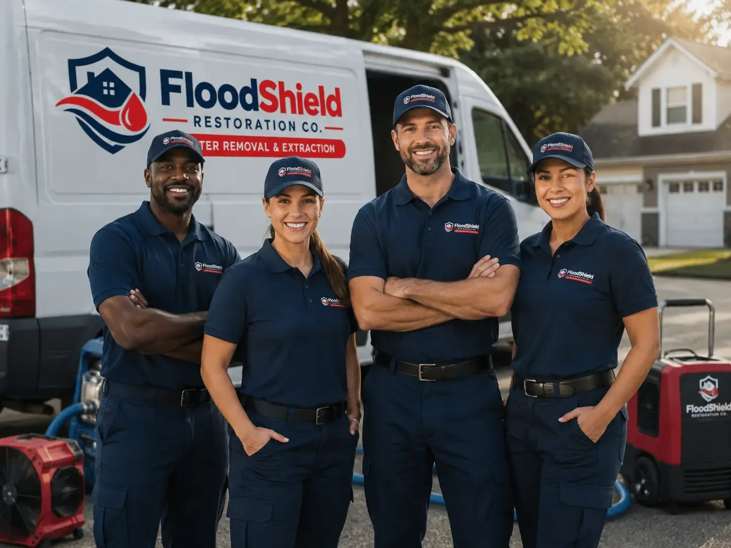 Flood Damage Restoration company in Losantville, IN